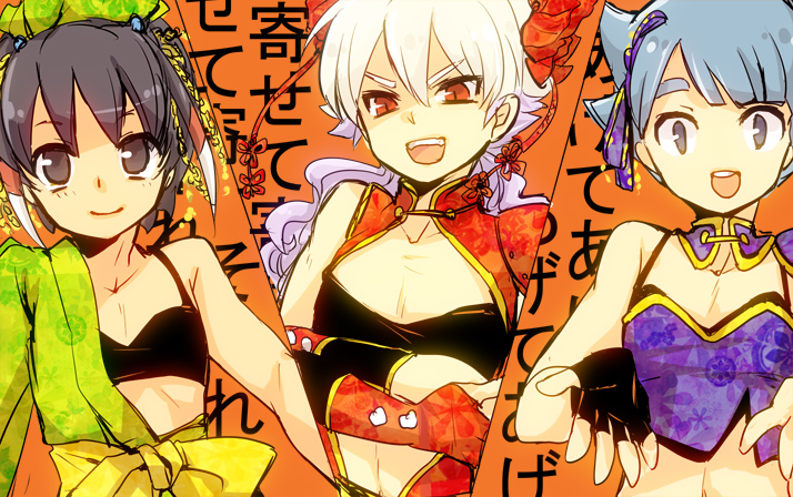 hakuryuu, shuu, and kai (inazuma eleven and 1 more) drawn by tobi_(one)