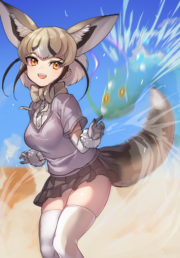 cellien and rueppell's fox (kemono friends) drawn by tadano_magu
