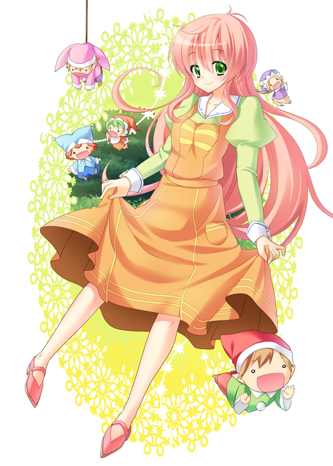 watashi and fairy (jinrui wa suitai shimashita) drawn by nakada_rumi