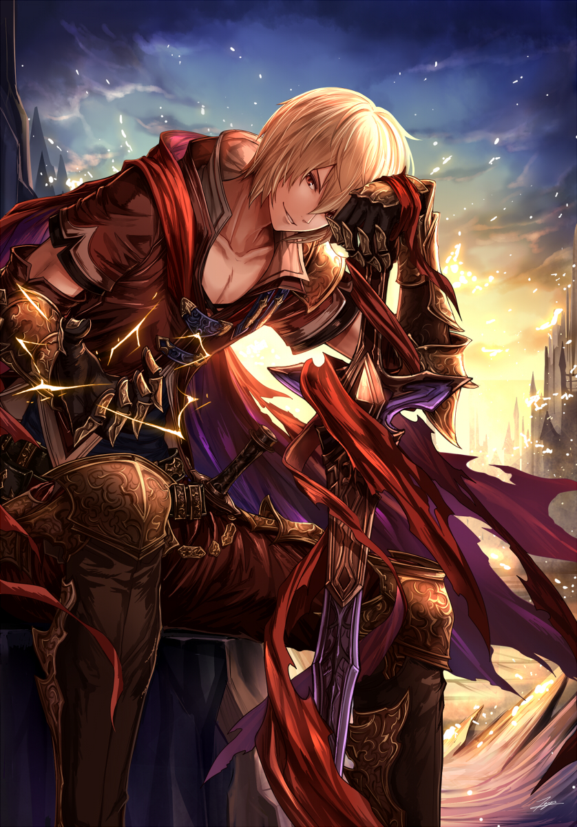 albert (granblue fantasy and 1 more) drawn by tenyo0819