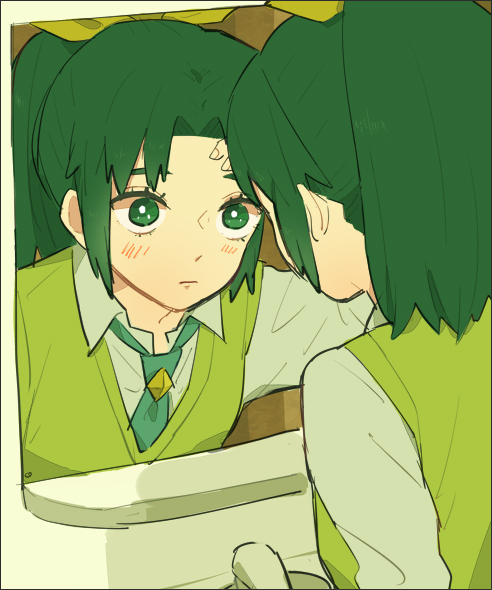 midorikawa nao (precure and 1 more) drawn by amasawa