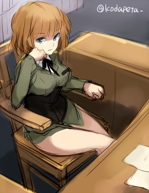 gundula rall (world witches series and 1 more) drawn by kodamari