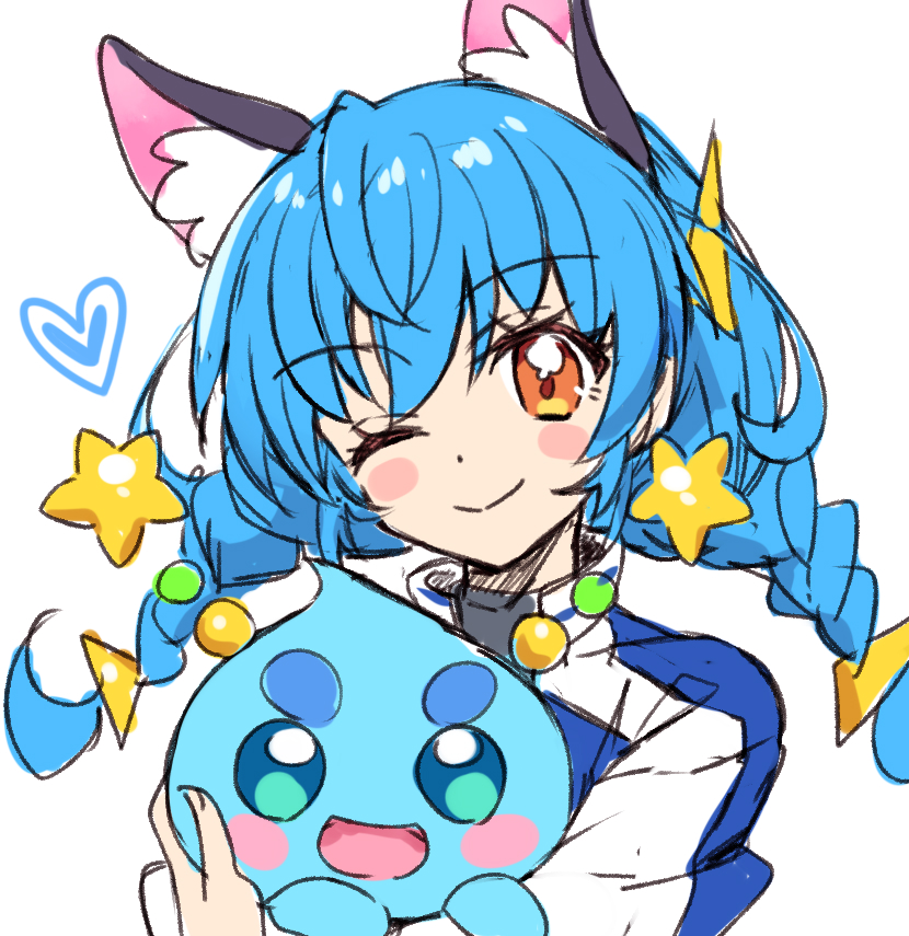 yuni and prunce (precure and 1 more) drawn by eru