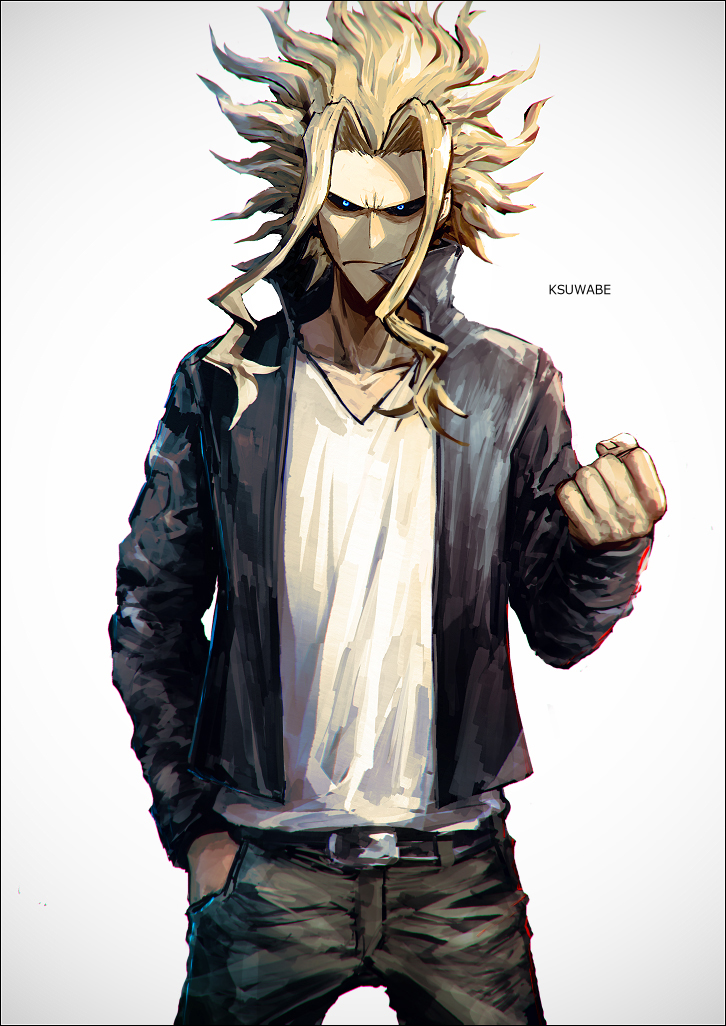 yagi toshinori (boku no hero academia) drawn by k-suwabe