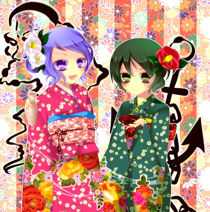 murasa minamitsu and kumoi ichirin (touhou) drawn by kaza