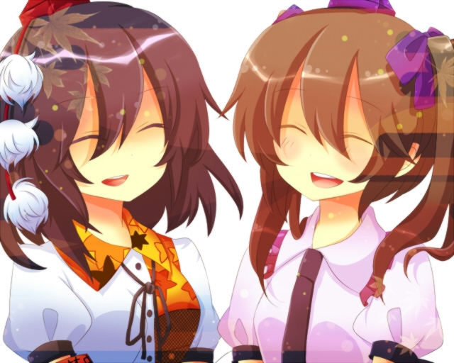 shameimaru aya and himekaidou hatate (touhou) drawn by sadomochi