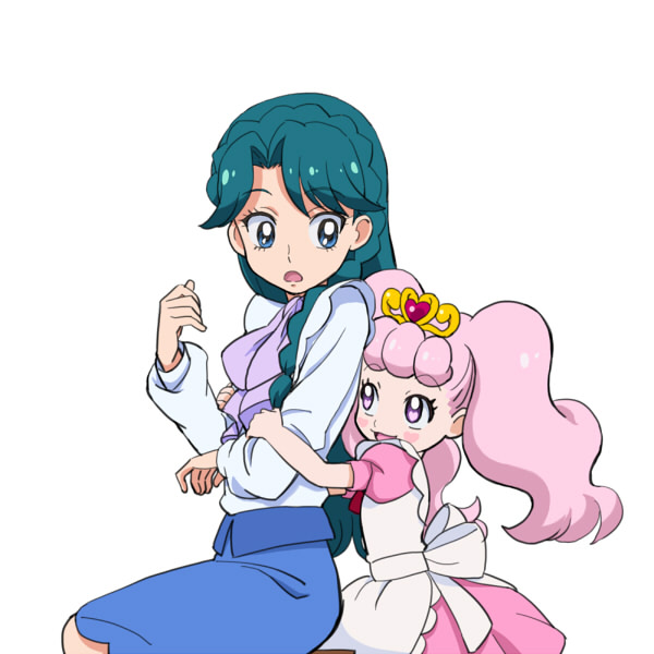kaidou minami and puff (precure and 1 more) drawn by shuuho_(journey)