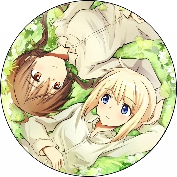 erica hartmann and gertrud barkhorn (world witches series and 1 more) drawn by tsuchii_(ramakifrau)