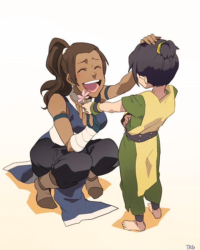 toph beifong and sokka (avatar legends and 1 more) drawn by t_k_g