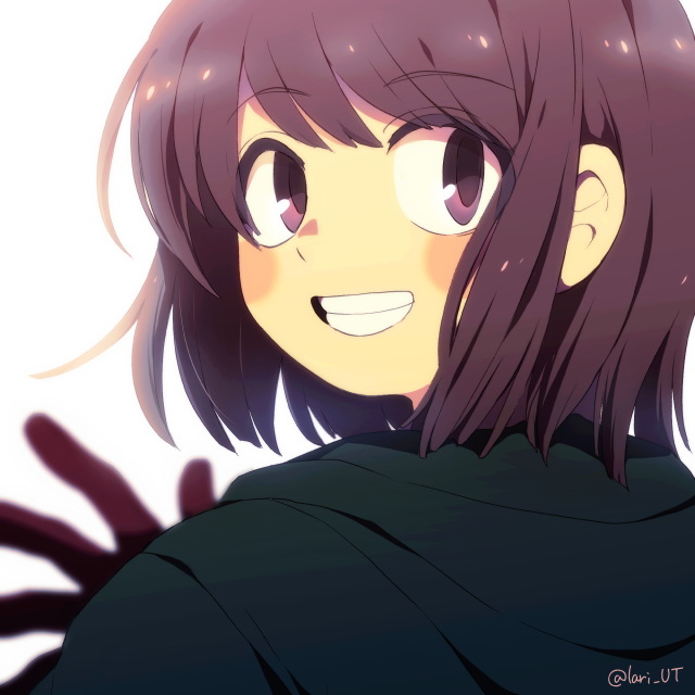 chara (undertale and 1 more) drawn by lari-lab