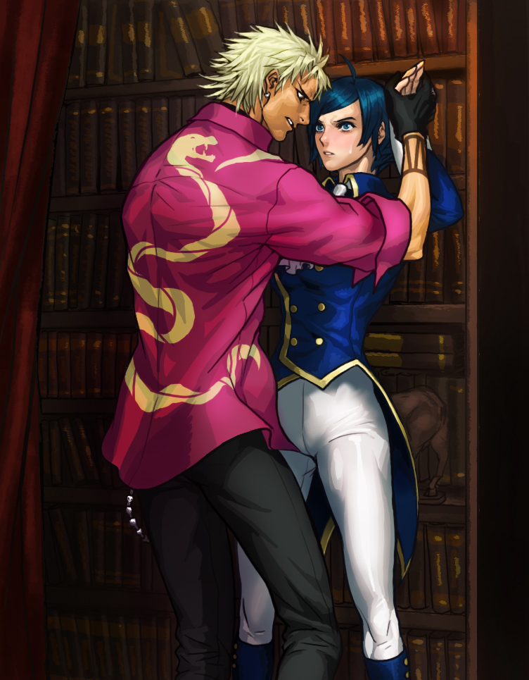 elisabeth blanctorche and shen woo (the king of fighters) drawn by rukiana