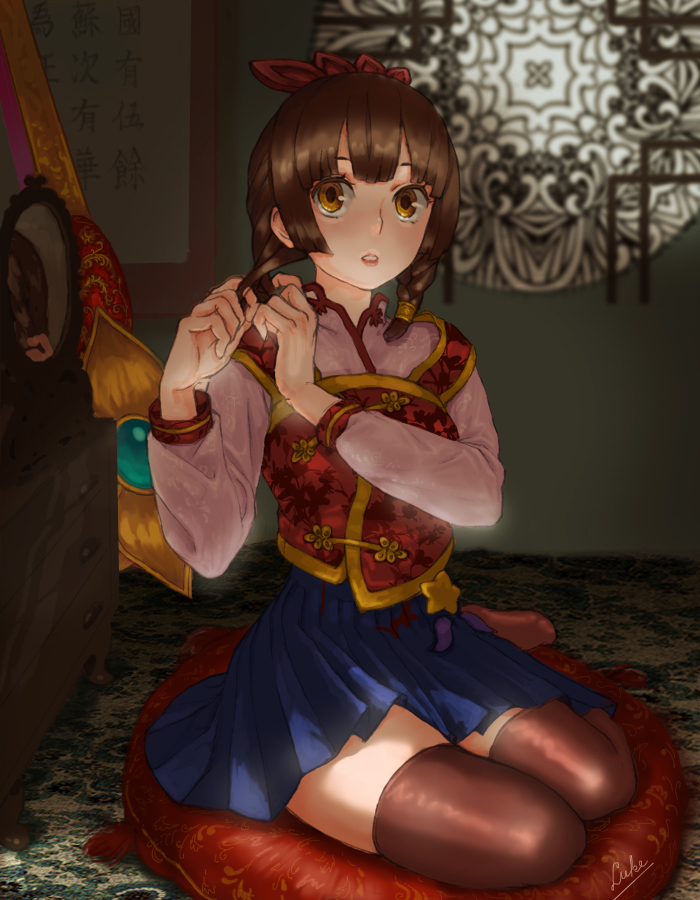 da qiao (shin sangoku musou and 1 more) drawn by luke_uehara