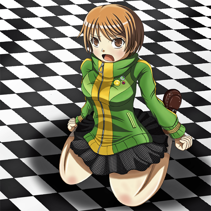 satonaka chie (persona and 1 more) drawn by melisa-mugen-120