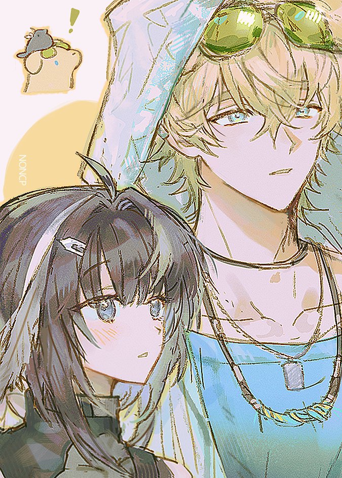 la pluma and tequila (arknights) drawn by dr_janglong