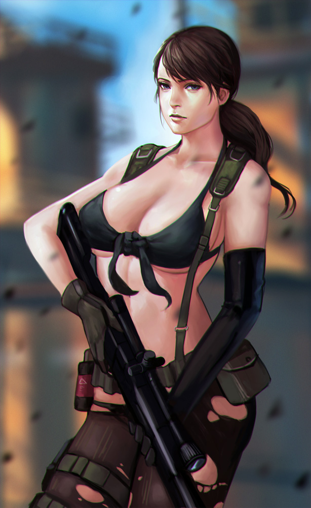 quiet (metal gear and 1 more) drawn by phamoz