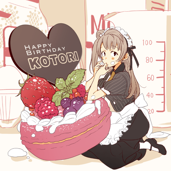 minami kotori (love live! and 1 more) drawn by akimoto_(akmt_t)