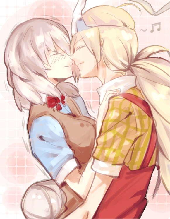 momiji and sakura ichiko (binbougami ga!) drawn by milk_puppy