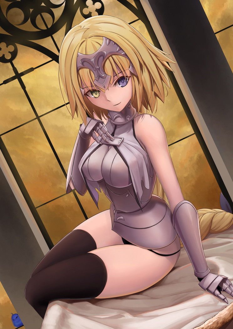 jeanne d'arc (fate and 2 more) drawn by tsuki_suigetsu