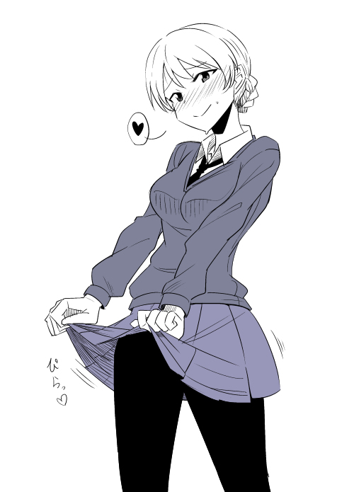 darjeeling (girls und panzer) drawn by mimuni362