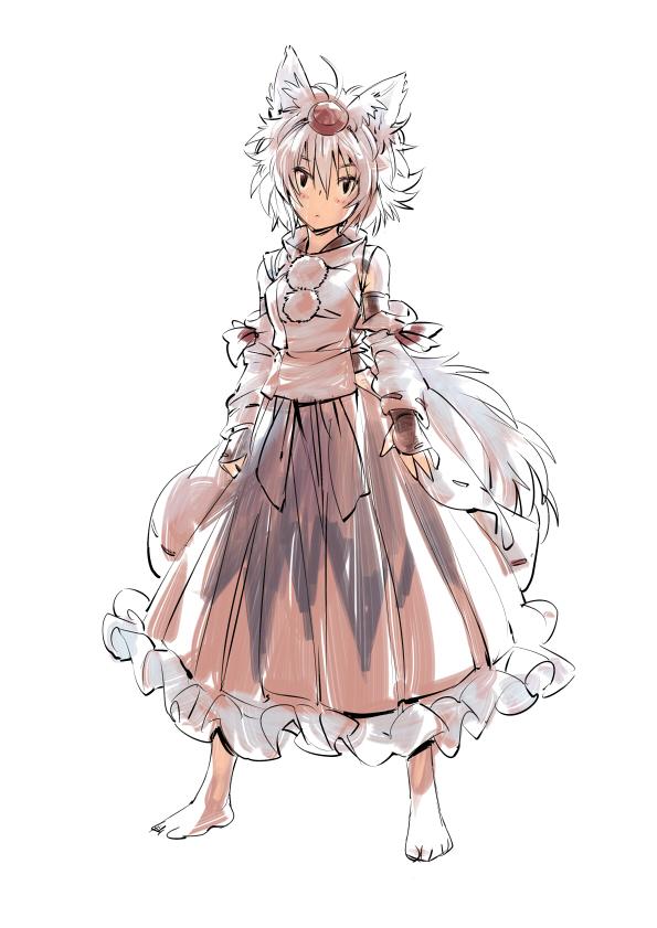 inubashiri momiji (touhou) drawn by matsuda_(matsukichi)