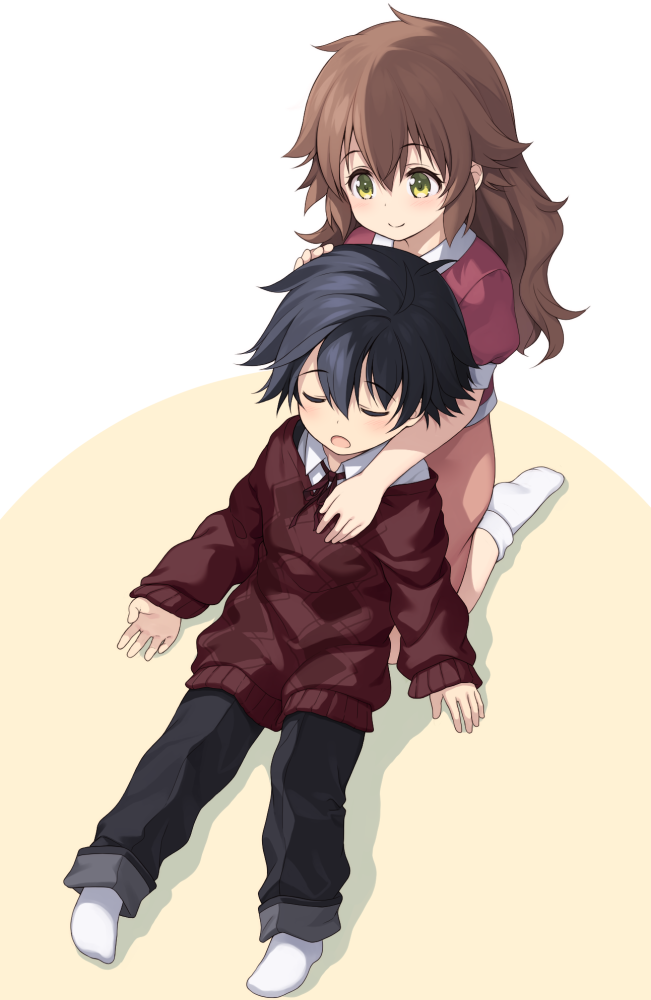 rean schwarzer and towa herschel (eiyuu densetsu and 2 more) drawn by hakuleg