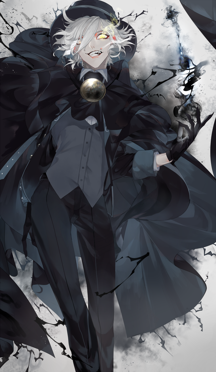 edmond dantes (fate and 1 more) drawn by au_(d_elete)
