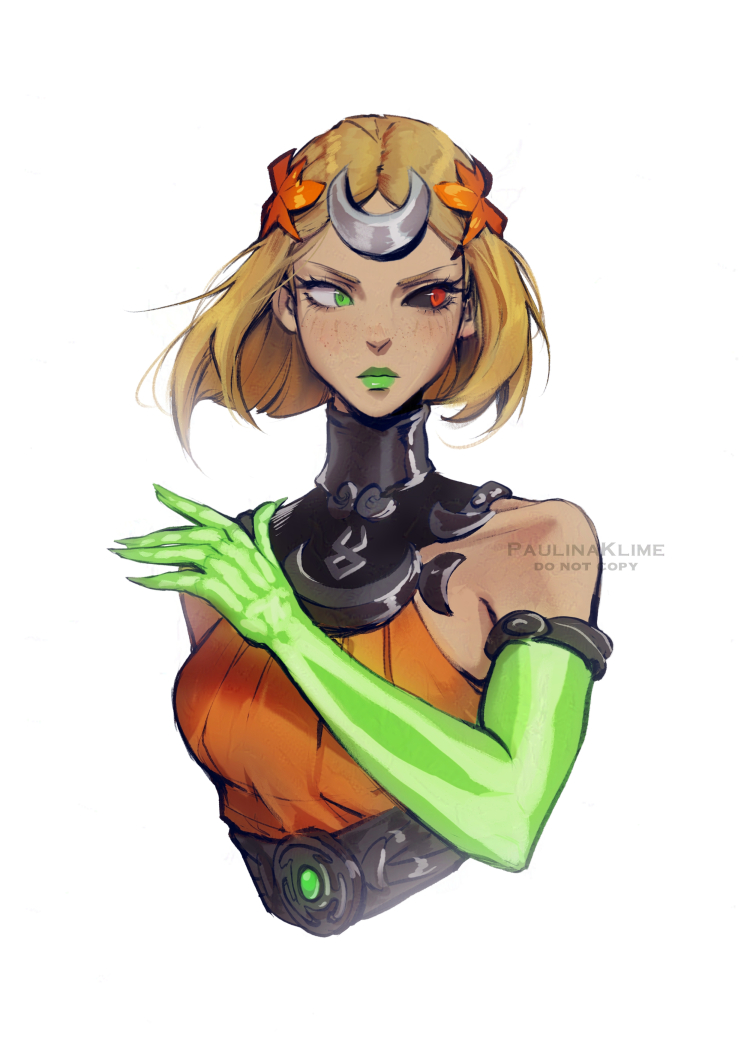 melinoe (hades and 1 more) drawn by paulina_klime