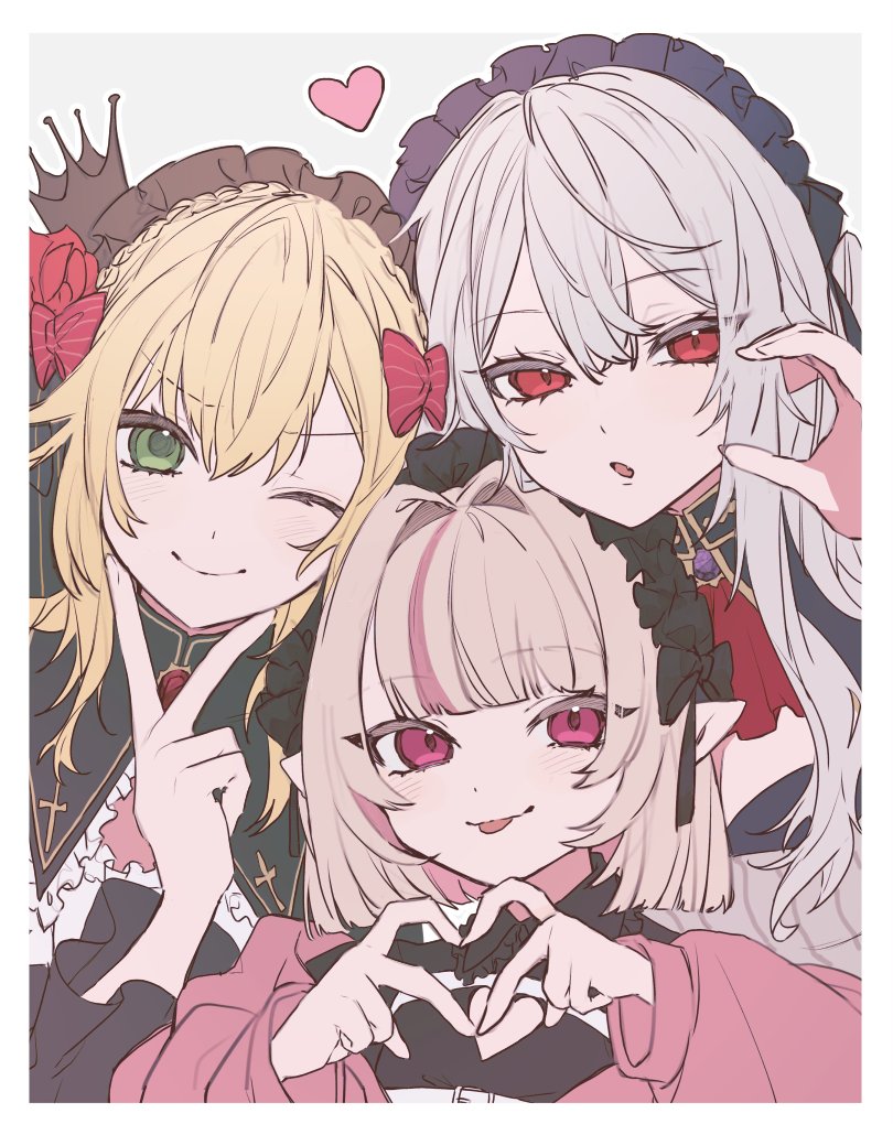 makaino ririmu, kuzuha, uzuki kou, and sanya (nijisanji) drawn by p_kotai