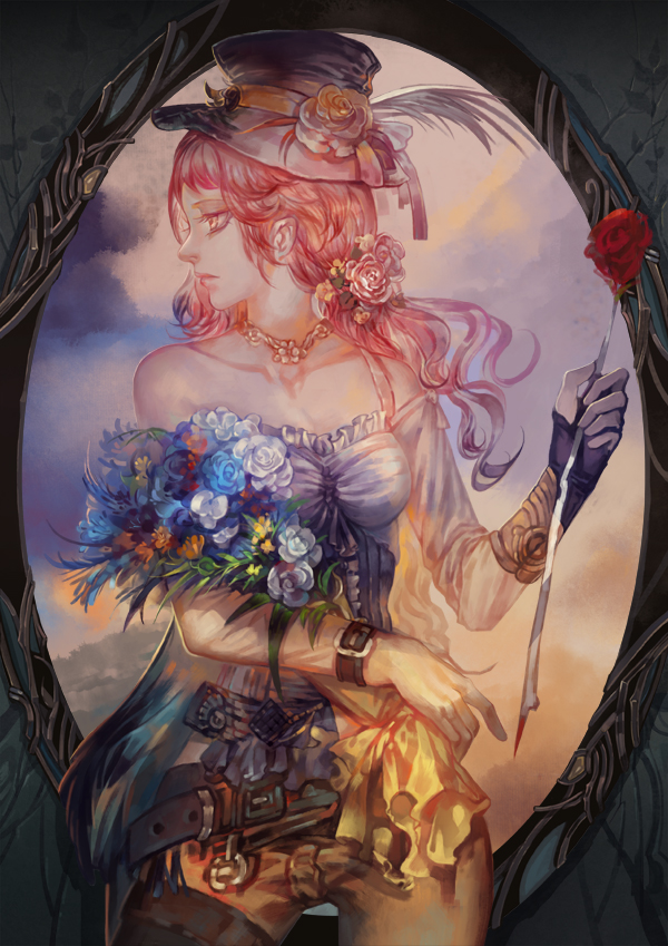 pixiv fantasia and 1 more drawn by afra