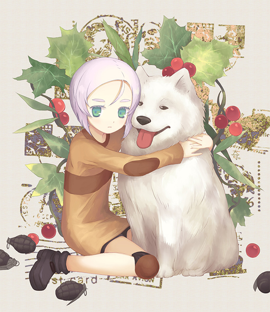 tea and riku (kino no tabi) drawn by moai_(aoh)
