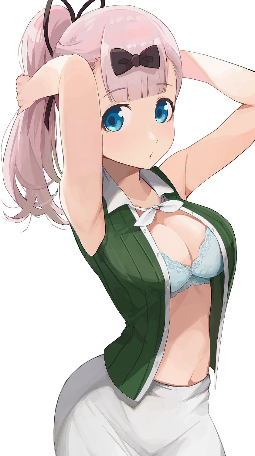 fujiwara chika (kaguya-sama wa kokurasetai ~tensai-tachi no renai zunousen~) drawn by hiroki_(yyqw7151)