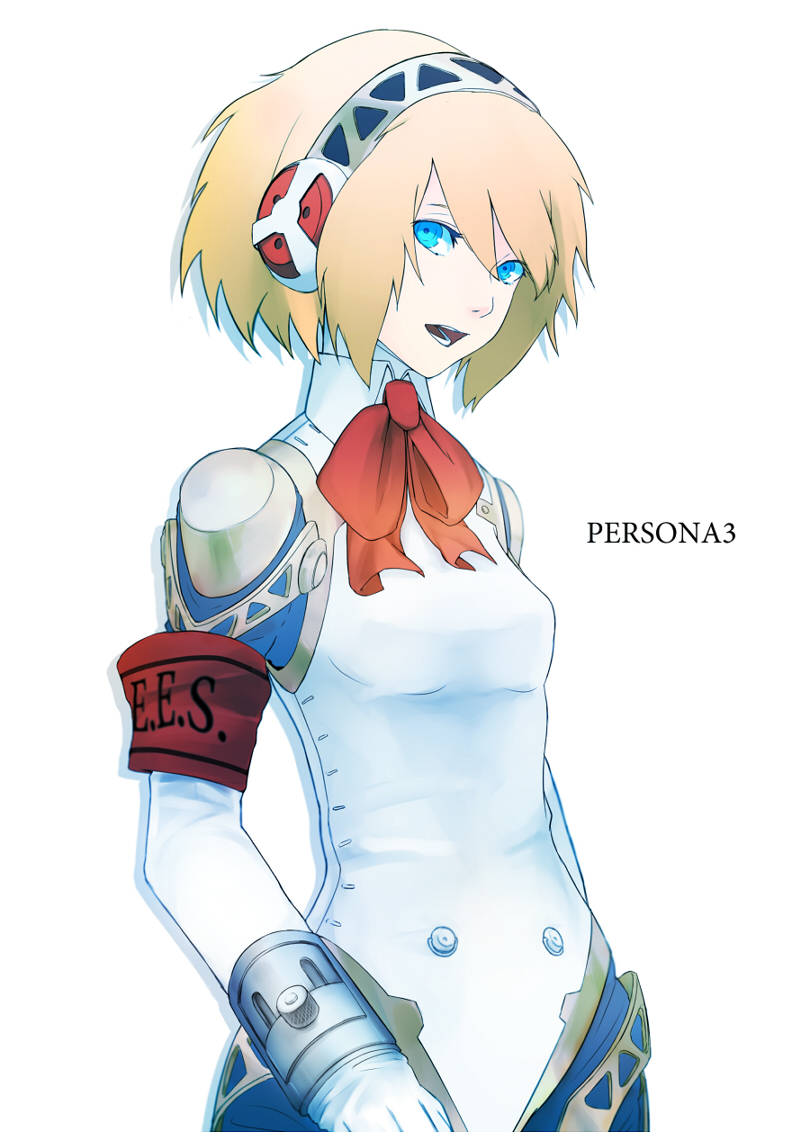 aigis (persona and 1 more) drawn by blauer