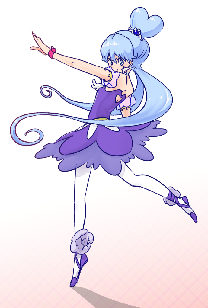 shirayuki hime and cure princess (precure and 1 more) drawn by show-nosuke