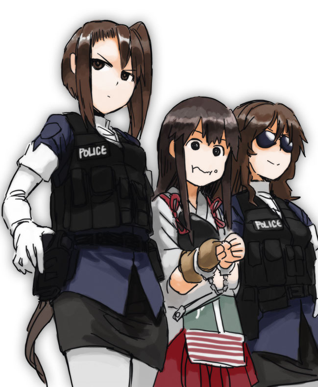 akagi, ashigara, and nachi (kantai collection) drawn by ergot