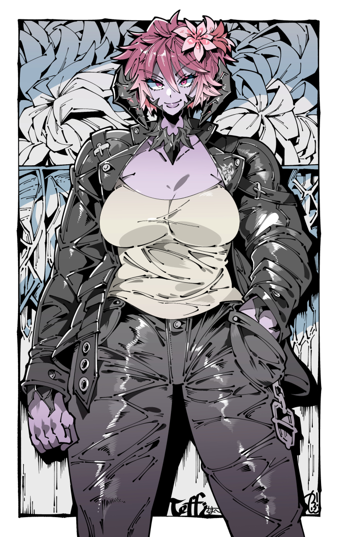 warrior of light (final fantasy and 1 more) drawn by kafun