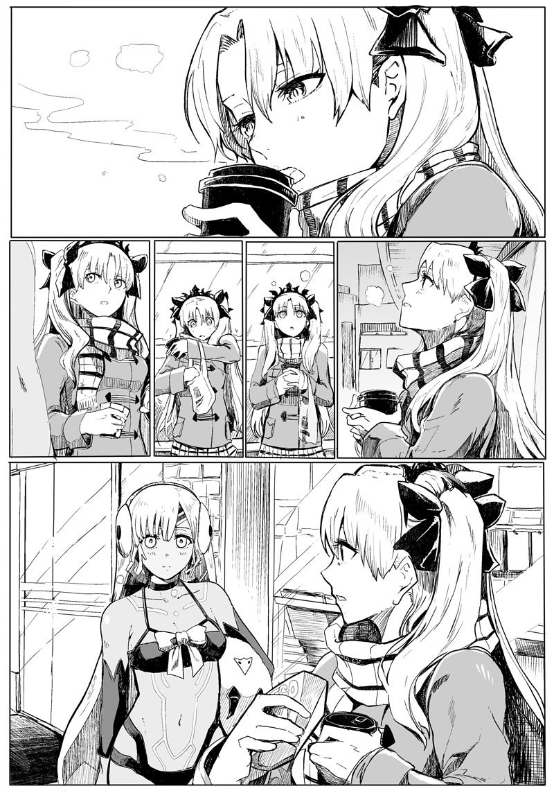 ereshkigal, altera, altera the santa, and zerco (fate and 1 more) drawn by syatey