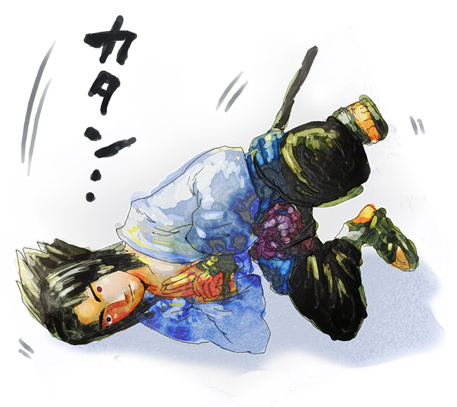 uchiha sasuke (naruto and 1 more) drawn by mg_(peri_8282)