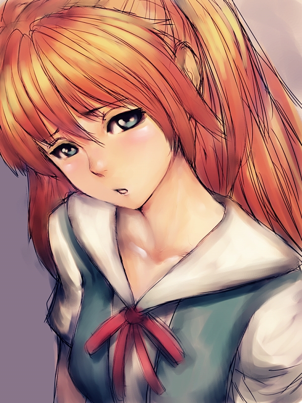 souryuu asuka langley (neon genesis evangelion) drawn by fumio_(rsqkr)