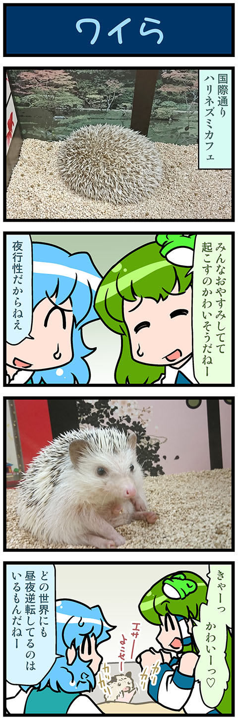 kochiya sanae and tatara kogasa (touhou) drawn by mizuki_hitoshi