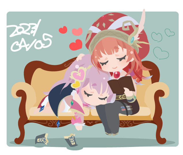 rorolina frixell and elmerulia frixell (atelier and 1 more) drawn by 01_(zeroichi_srl)