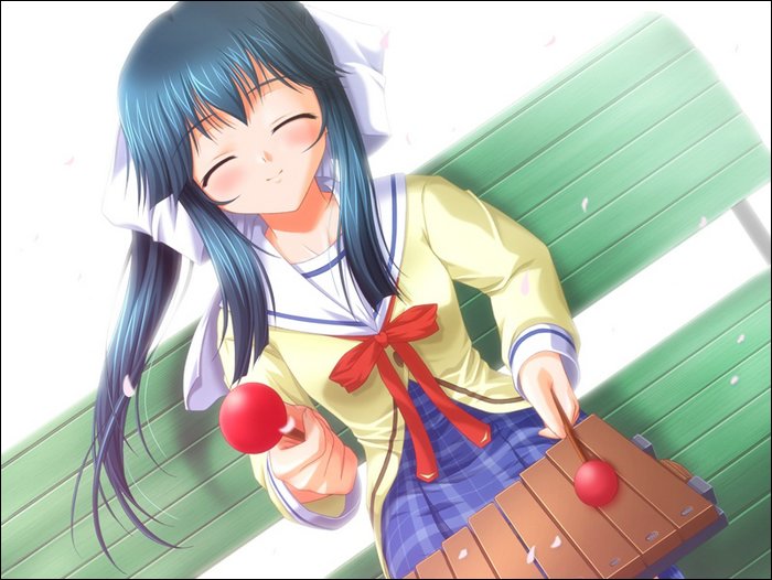 mizukoshi moe (da capo and 1 more) drawn by nanao_naru