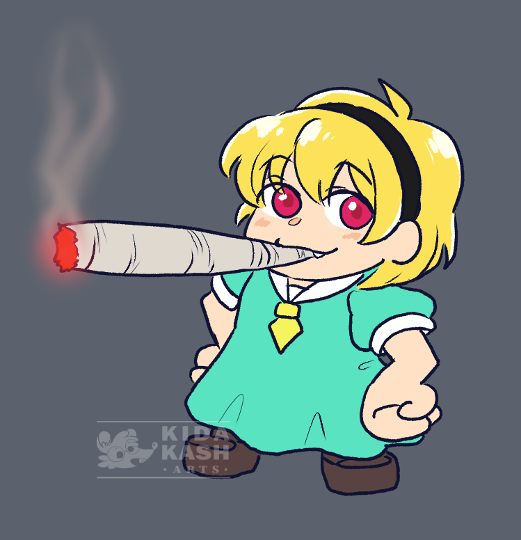 houjou satoko (higurashi no naku koro ni) drawn by kidakash