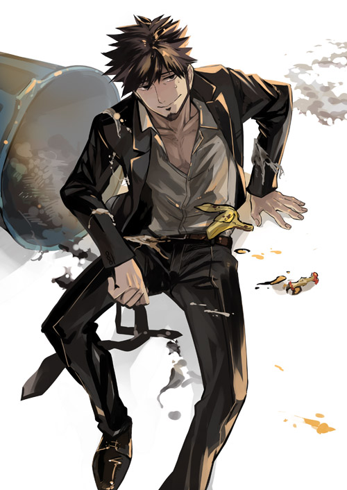 shizume genma (darker than black) drawn by ocha_(oteaaa)