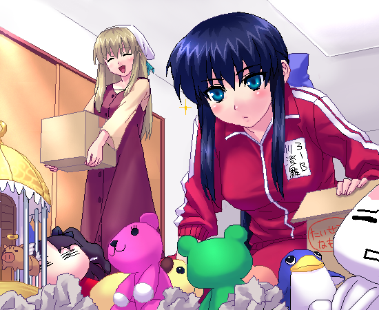 tohsaka rin, kawasumi mai, kurata sayuri, and botan (fate and 3 more) drawn by zen_(kamuro)