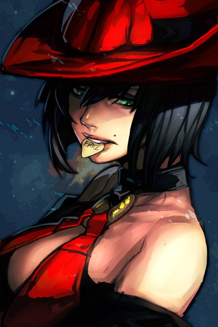 i-no (guilty gear and 1 more) drawn by hungry_clicker