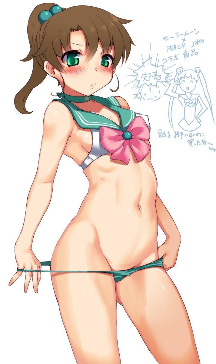 tsukino usagi, sailor moon, kino makoto, and sailor jupiter (bishoujo senshi sailor moon) drawn by imazon
