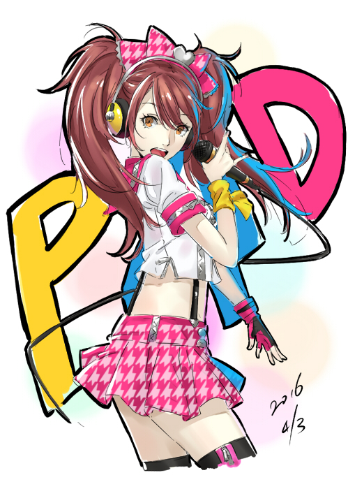 kujikawa rise (persona and 3 more) drawn by werkbau