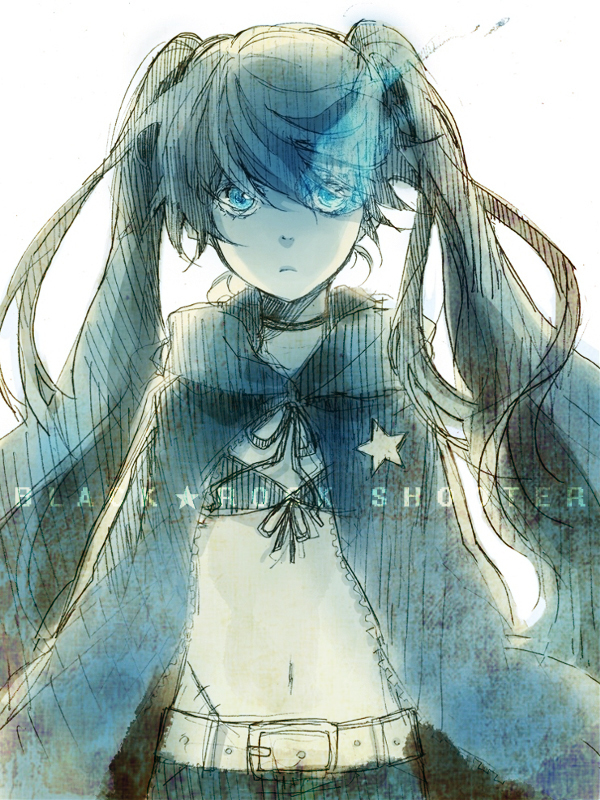 black rock shooter (black rock shooter) drawn by roh_yon_ji