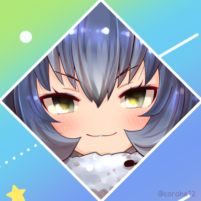 dire wolf (kemono friends and 1 more) drawn by coroha
