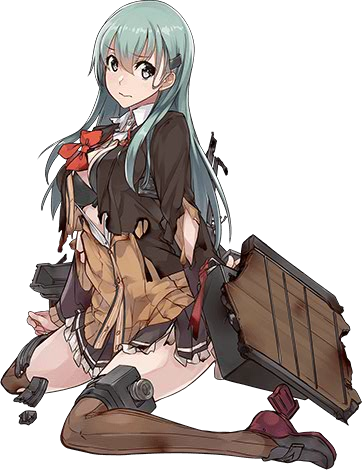 suzuya and suzuya kai ni (kantai collection) drawn by konishi_(koconatu)